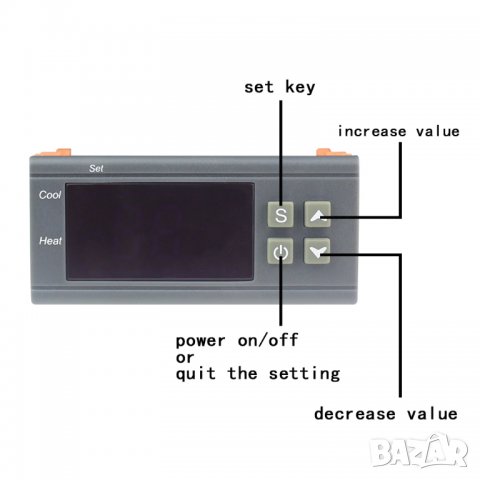 Автоматичен термо контролер за температура, МОДЕЛ 17 термостат , снимка 3 - Друга електроника - 31155846
