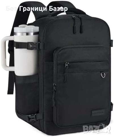 Нова кабинна Ръчна раница 40x30x20 за с отделение за лаптоп 7 джоба за багаж самолет пътуване