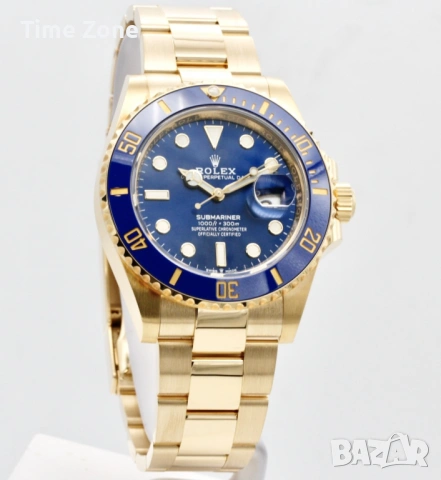 Rolex Submariner 41mm Two-Tone Yellow Gold Automatic Различни Варианти, снимка 8 - Мъжки - 54060854