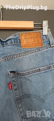 Levis мъжки къси дънки размер 32 син цвят отлично състояние , снимка 3 - Къси панталони - 55849428