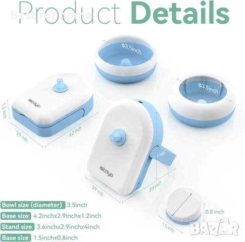 STOYO Електрическа въртяща се машина за мъниста за изработка на бижута, снимка 7 - Други инструменти - 51975054