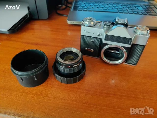 Zenit E фотоапарат, снимка 4 - Антикварни и старинни предмети - 55832590