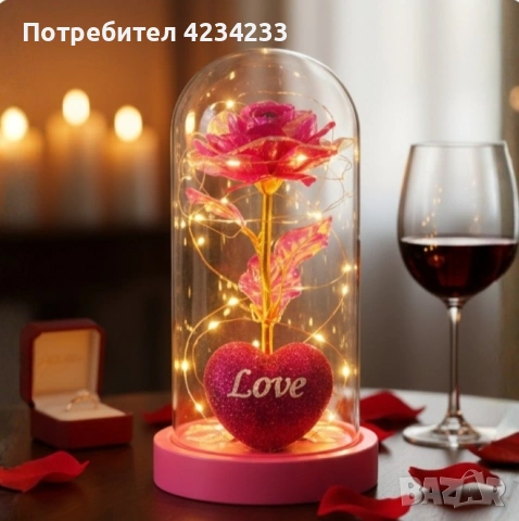 декоративна роза , снимка 2 - Романтични подаръци - 53210101