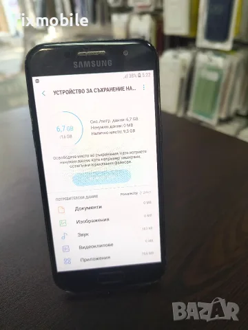 Samsung Galaxy A3 2017 16GB Black, снимка 5 - Samsung - 55952525