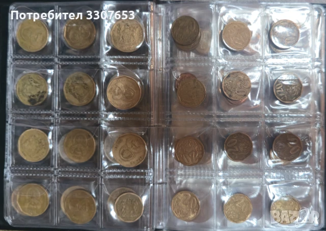 монети  Южна Африка 97 бр, снимка 3 - Нумизматика и бонистика - 50686241