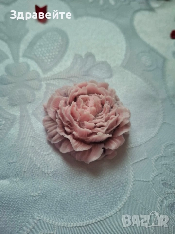 Глицеринови сапунчета "Божур" с натурални аромати + подарък