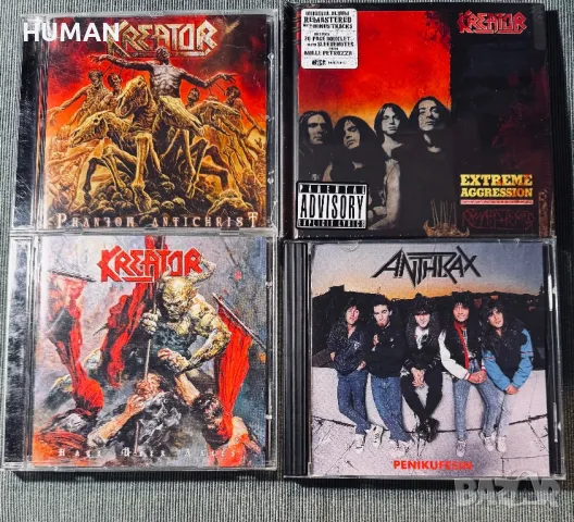 Anthrax - Kreator - D.R.I. , снимка 2 - CD дискове - 50380344