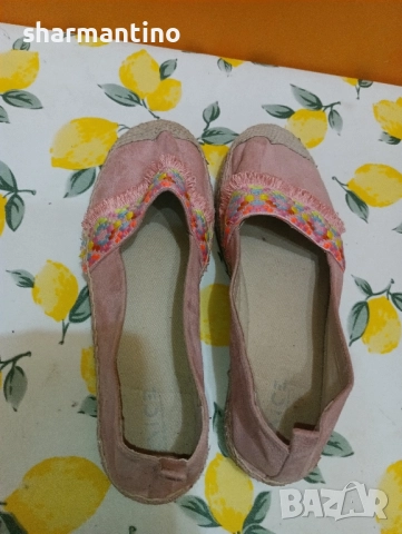 Кожени еспадрили N 39 - 6 лв, снимка 4 - Пантофи - 51635760