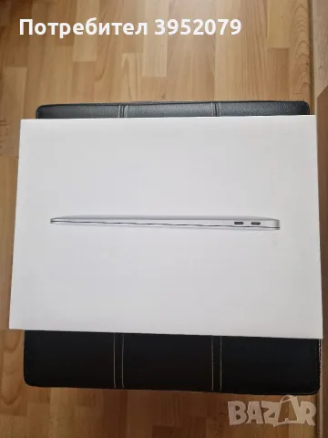 MacBook Air M1 Space Gray (8GB/256GB) – Като НОВ, 52 цикъла, 98% Батерия! Пълен комплект + Magic Mou, снимка 3 - Лаптопи за работа - 55893054