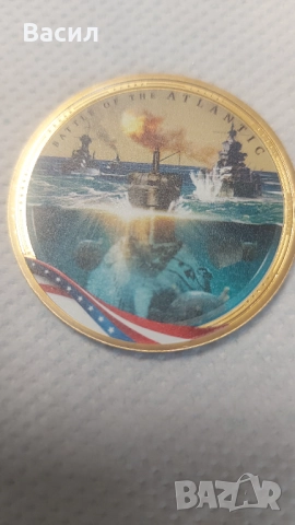 ВЪЗПОМЕНАТЕЛНИ МОНЕТИ,МЕДАЛ,ПЛАКЕТ 1 ДОЛАР, снимка 5 - Нумизматика и бонистика - 52333660