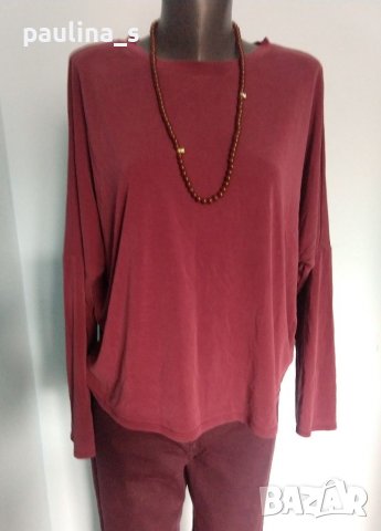 Маркова блуза тип туника "MONKI" / унисайз , снимка 2 - Блузи с дълъг ръкав и пуловери - 38971912