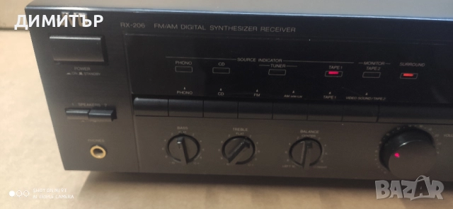 усилвател/ресивър JVC RX-206, снимка 3 - Ресийвъри, усилватели, смесителни пултове - 52860152