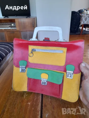 Стара ученическа чанта #17, снимка 2 - Други ценни предмети - 50224373