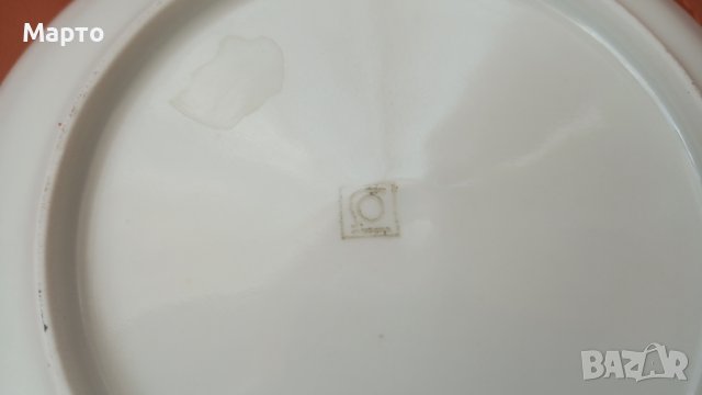 Две големи порцеланови чинии, различни от един сервиз, снимка 9 - Чинии - 42107189