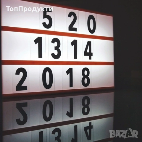 LED картина с надписи, подходяща декорация за дома, снимка 2 - Декорация за дома - 53070821