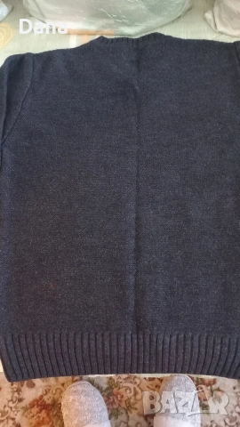 мъжка/юношеска плетена блуза, снимка 2 - Блузи - 52934031