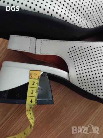 Дамски бели сандали  , снимка 5 - Сандали - 50487780