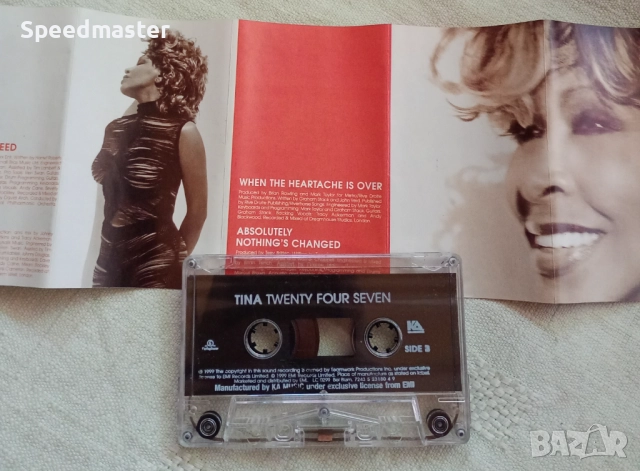 Tina Turner - Twenty Four Seven, снимка 2 - Аудио касети - 51440458