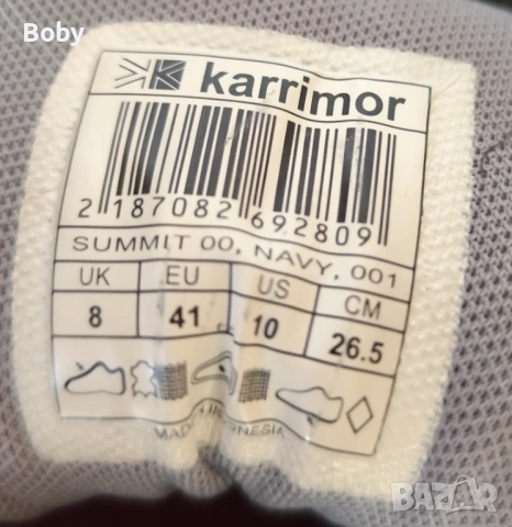 Туристически обувки Karrimor, снимка 3 - Спортна екипировка - 53072963