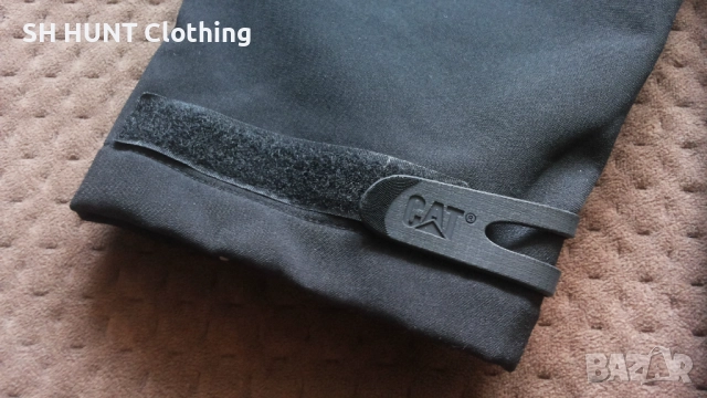 CATERPILAR Softshell Work Jacket размер XL работна горница вятърно устойчива W4-218, снимка 11 - Суичъри - 52111276