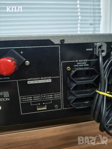 Усилвател YAMAHA AX-596 Titan, снимка 12 - Ресийвъри, усилватели, смесителни пултове - 56368760