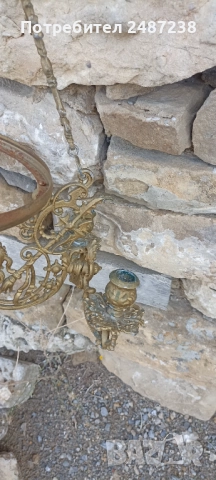 Стар кахлен газов полюлей , снимка 5 - Други ценни предмети - 52052143