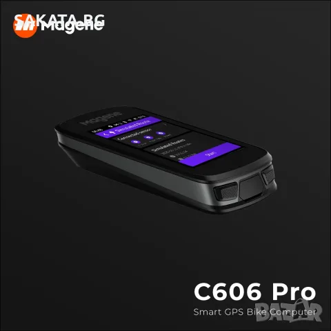 Велокомпютър с GPS и навигация Magene C606 PRO, снимка 3 - Аксесоари за велосипеди - 55894234