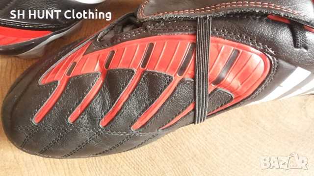 ADIDAS PREDATOR размер EUR 45 1/3 / UK 10 1/2 бутонки естествена кожа 41-12-S, снимка 11 - Футбол - 52227552