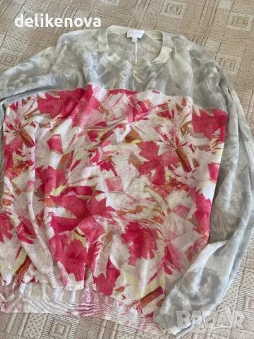 ESCADA Original Size L Страхотна блузка. фин пуловер, снимка 3 - Блузи с дълъг ръкав и пуловери - 47445310