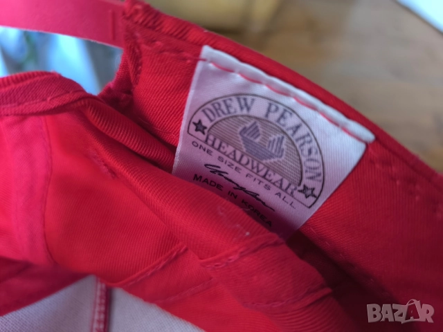 страхотна оригинална Нова шапка на NFL patriots от drew pearson headwear, снимка 4 - Шапки - 51548203
