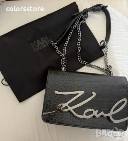 Дамска Черна чанта Karl Lagerfeld/SG124p