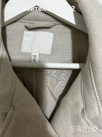 Дамско дълго палто H&M, снимка 2 - Палта, манта - 54014266