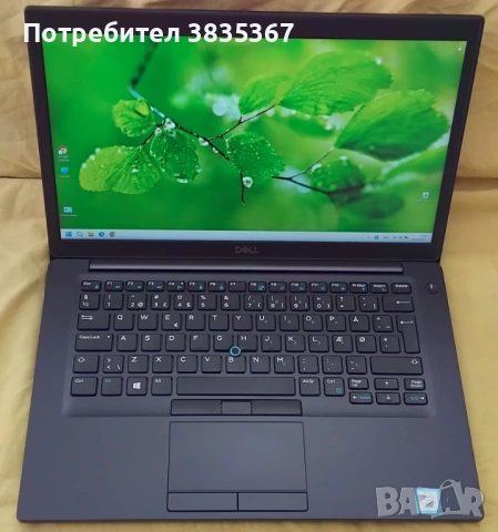 Dell-7490-i7 8650U/16GB-DDR4/256GBSSD-Nvme,Windows11-висок бизнес клас, снимка 12 - Лаптопи за работа - 53974494