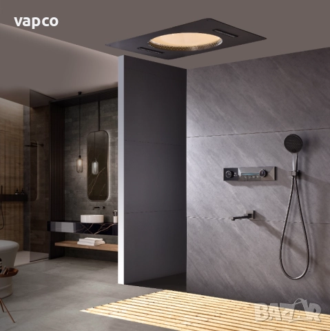 Дизайнерска душ система с таванен душ за вграждане Design D42, снимка 5 - Душове - 51488871