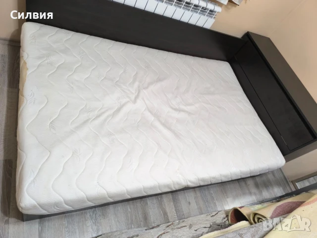 Приста 120х190 с матрак, снимка 2 - Спални и легла - 51187216