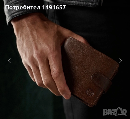 Мъжки портфейл - LUCLEON - California, снимка 2 - Портфейли, портмонета - 52535861