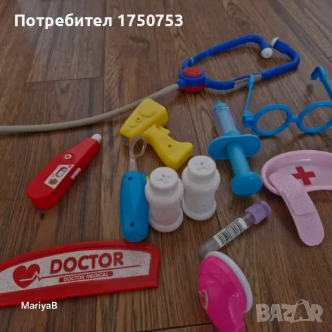 Докторски комплект във вагонче, снимка 4 - Образователни игри - 48870371