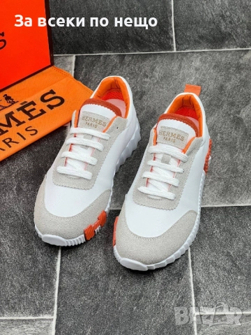 Hermes Дамски Маратонки👟Дамски Спортни Обувки Хермес - 2 Налични Цвята Код E817, снимка 3 - Маратонки - 51477497