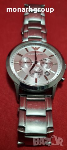 Часовник Emporio Armani AR2432 Renato Chronograph, снимка 5 - Мъжки - 39346120