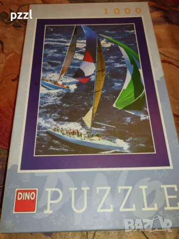 [неналичен] Пъзел "Платноходки" Dino 1000 части, снимка 1
