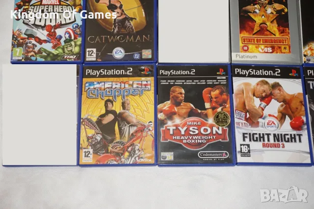 Игри за PS2 The Simpsons/Gladiator/Legion/Kessen/Catwoman/Marvel/The Godfather/Rayman 3/MikeTyson, снимка 4 - Игри за PlayStation - 54097586