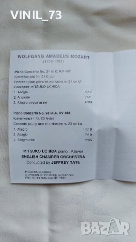 Mozart – Piano Concertos Nos. 21 & 23, снимка 3 - Аудио касети - 42573301
