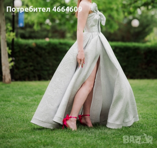 Бална рокля, размер с/м (tall), купувана от бутик, носена броени часове