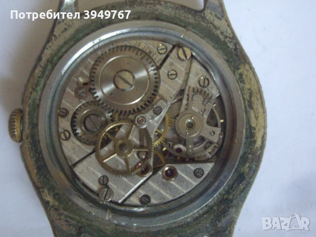 Стар швейцарски часовник., снимка 3 - Мъжки - 50676595