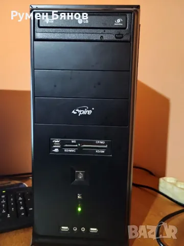 Компютър+монитор+колонки+клавиатура+мишка, снимка 2 - За дома - 48616547