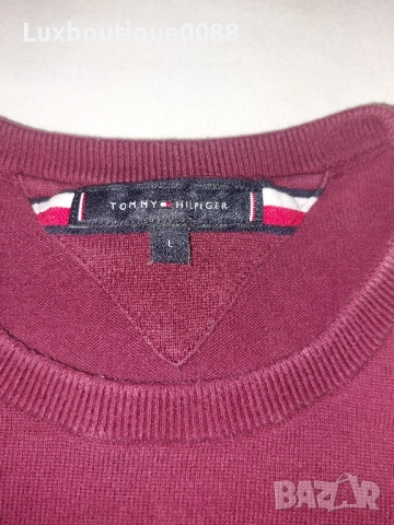 Използвана в отлично състояние блуза Tommy Hilfiger L, снимка 4 - Блузи - 51875984