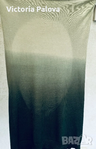 Италиански дизайнерски топ SILVIAN HEACH омбре и изрязан гръб , снимка 8 - Корсети, бюстиета, топове - 51768865