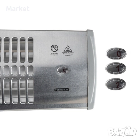 Кварцова печка Termomax TR12Q, 1200W, стенна, снимка 2 - Отоплителни печки - 51858003