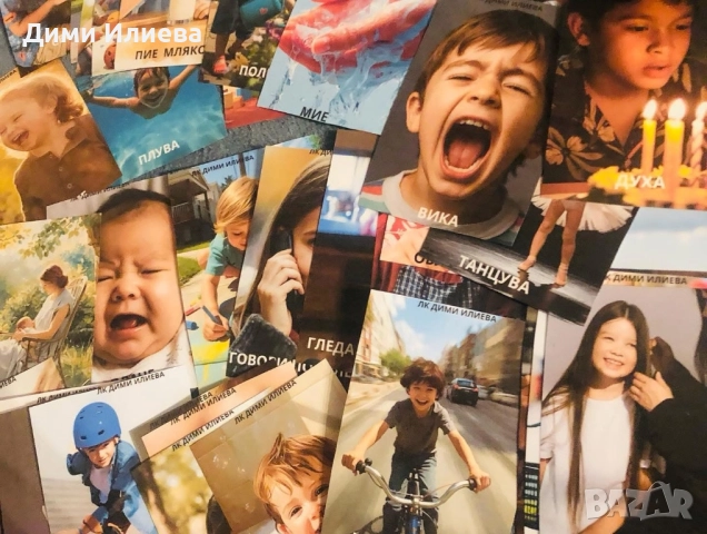 Логопедични карти “ Действия”, снимка 2 - Образователни игри - 52587366