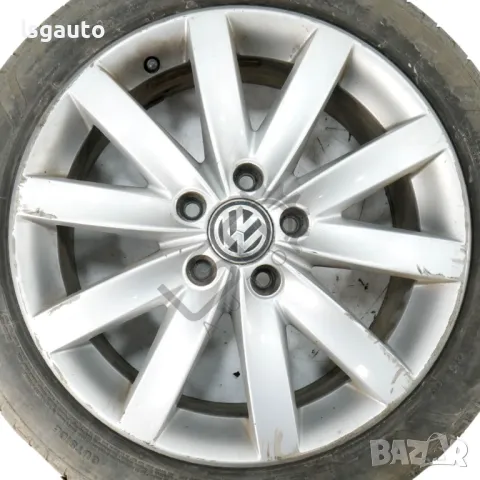 Алуминиеви джанти 5x112 с гуми R17 Volkswagen Golf VI 2008-2016 ID: 144998, снимка 3 - Гуми и джанти - 49644113